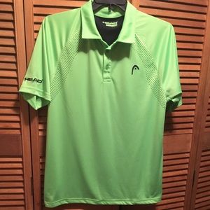 Head Green Polo Shirt
